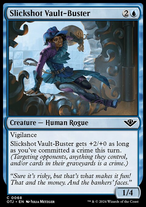 Slickshot Vault-Buster, Outlaws of Thunder Junction #68, Magic: The Gathering card