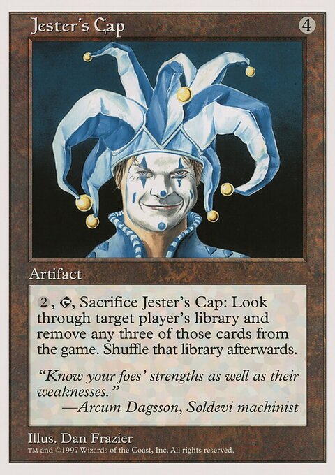 Jester's Cap, Oversized 90's Promos #4, Magic: The Gathering card