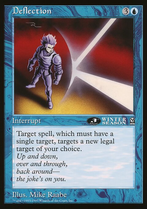 Deflection, Oversized League Prizes #29, Magic: The Gathering card