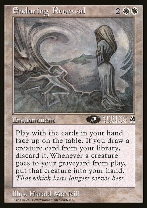 Enduring Renewal, Oversized League Prizes #39, Magic: The Gathering card