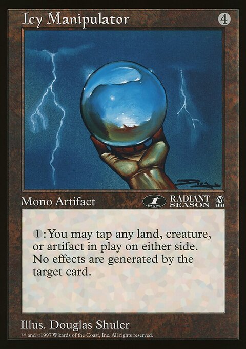Icy Manipulator, Oversized League Prizes #6, Magic: The Gathering card