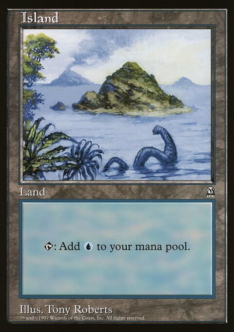 Island, Oversized League Prizes #2, Magic: The Gathering card