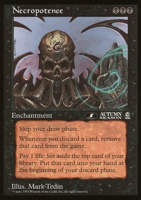 Necropotence, Oversized League Prizes #21, Magic: The Gathering card