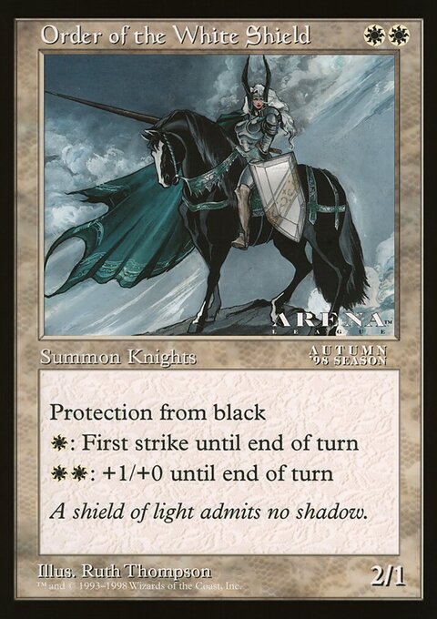 Order of the White Shield, Oversized League Prizes #61, Magic: The Gathering card