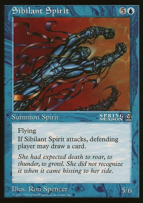 Sibilant Spirit, Oversized League Prizes #41, Magic: The Gathering card