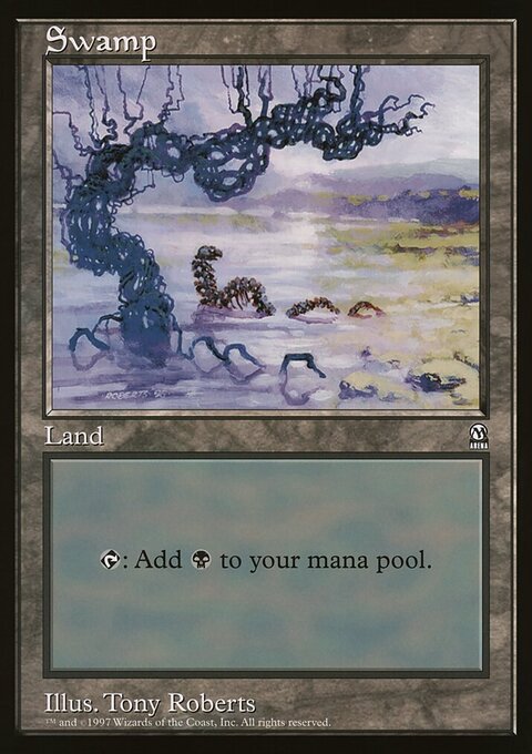 Swamp, Oversized League Prizes #3, Magic: The Gathering card
