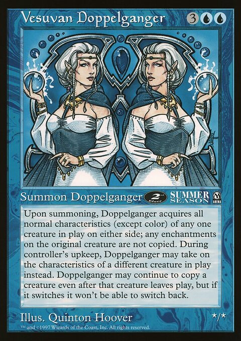 Vesuvan Doppelganger, Oversized League Prizes #12, Magic: The Gathering card