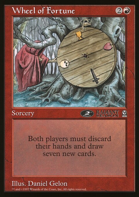 Wheel of Fortune, Oversized League Prizes #7, Magic: The Gathering card