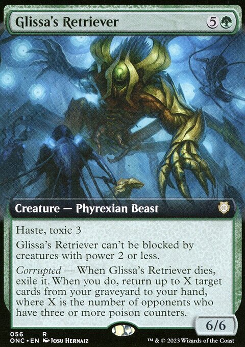 Glissa's Retriever, Phyrexia: All Will Be One Commander #56, Magic: The Gathering card