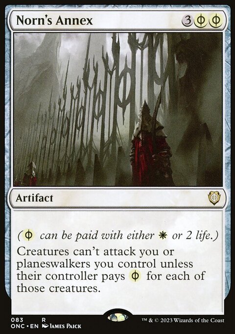 Norn's Annex, Phyrexia: All Will Be One Commander #83, Magic: The Gathering card