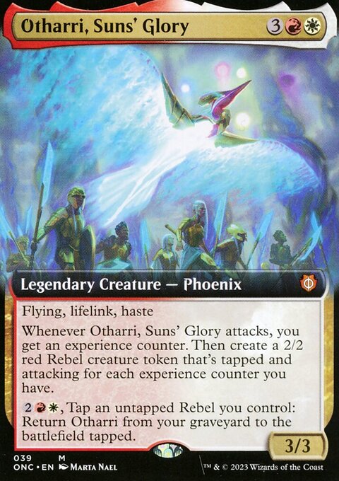 Otharri, Suns' Glory, Phyrexia: All Will Be One Commander #39, Magic: The Gathering card