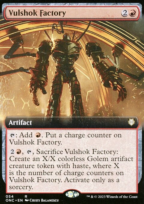 Vulshok Factory, Phyrexia: All Will Be One Commander #54, Magic: The Gathering card