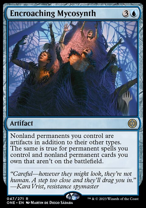 Encroaching Mycosynth, Phyrexia: All Will Be One Promos #47p, Magic: The Gathering card