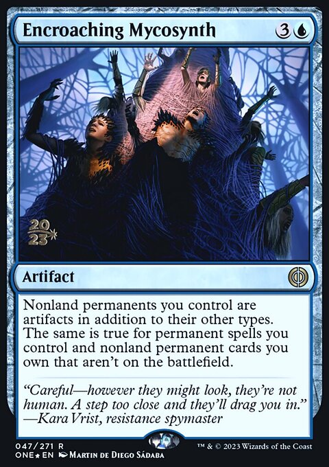 Encroaching Mycosynth, Phyrexia: All Will Be One Promos #47s, Magic: The Gathering card