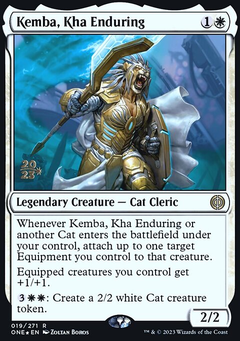 Kemba, Kha Enduring, Phyrexia: All Will Be One Promos #19s, Magic: The Gathering card