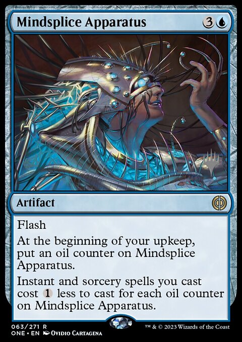Mindsplice Apparatus, Phyrexia: All Will Be One Promos #63p, Magic: The Gathering card