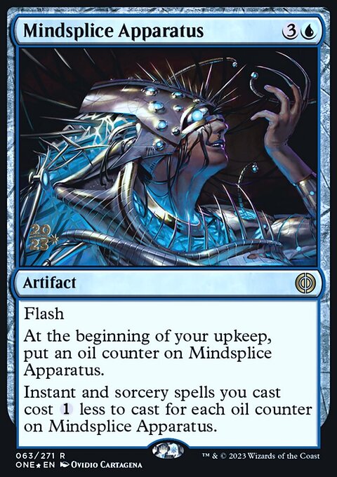 Mindsplice Apparatus, Phyrexia: All Will Be One Promos #63s, Magic: The Gathering card