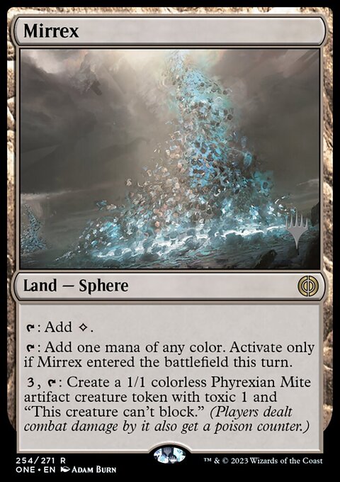Mirrex, Phyrexia: All Will Be One Promos #254p, Magic: The Gathering card
