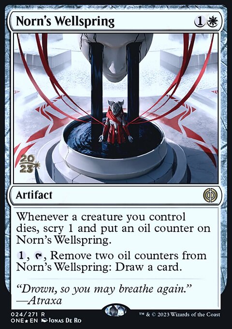 Norn's Wellspring, Phyrexia: All Will Be One Promos #24s, Magic: The Gathering card