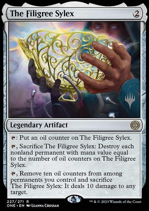 The Filigree Sylex, Phyrexia: All Will Be One Promos #227p, Magic: The Gathering card