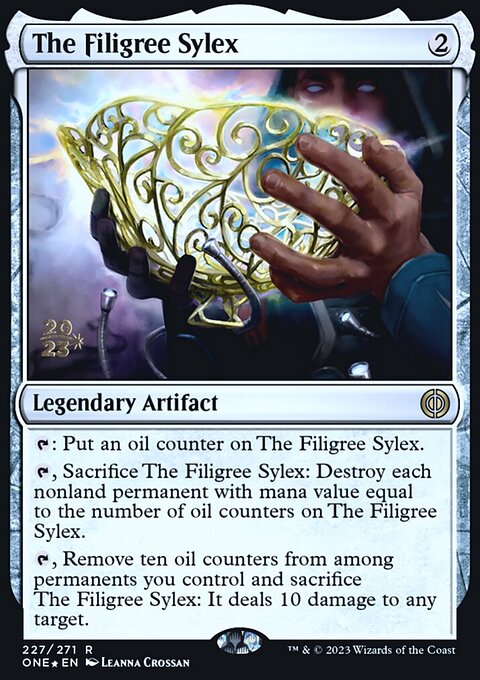 The Filigree Sylex, Phyrexia: All Will Be One Promos #227s, Magic: The Gathering card