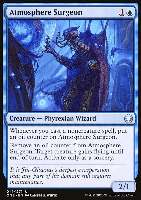 Atmosphere Surgeon, Phyrexia: All Will Be One #41, Magic: The Gathering card