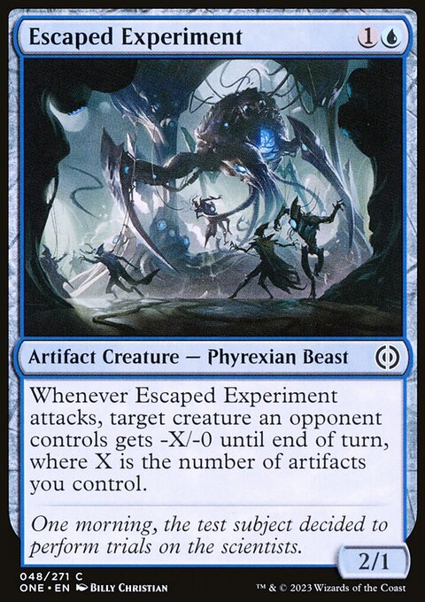 Escaped Experiment, Phyrexia: All Will Be One #48, Magic: The Gathering card