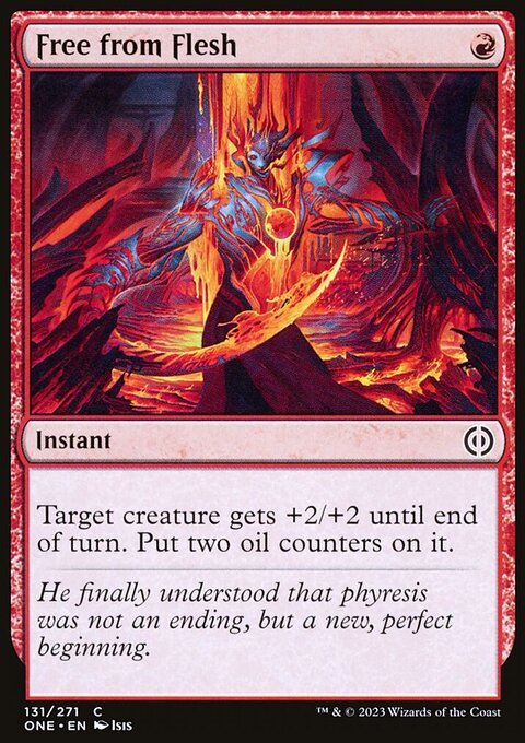 Free from Flesh, Phyrexia: All Will Be One #131, Magic: The Gathering card
