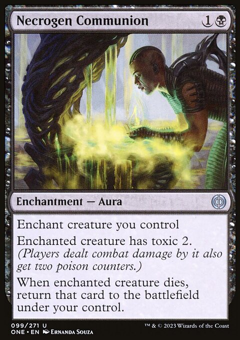Necrogen Communion, Phyrexia: All Will Be One #99, Magic: The Gathering card
