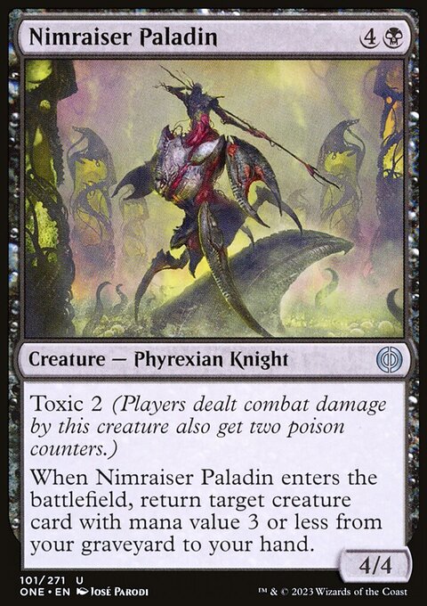 Nimraiser Paladin, Phyrexia: All Will Be One #101, Magic: The Gathering card