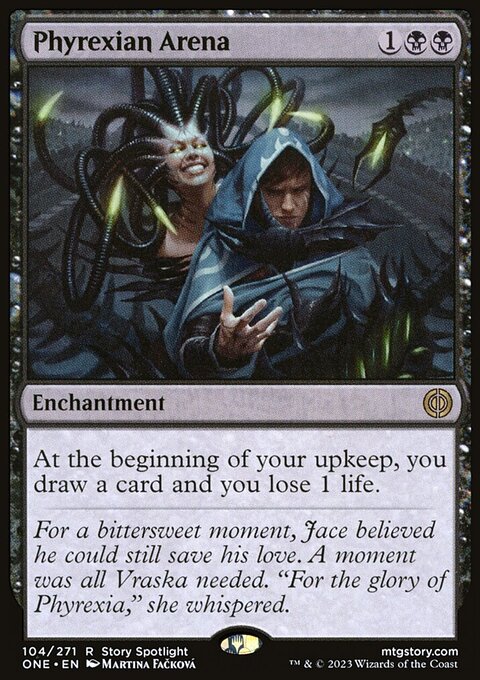 Phyrexian Arena, Phyrexia: All Will Be One #104, Magic: The Gathering card