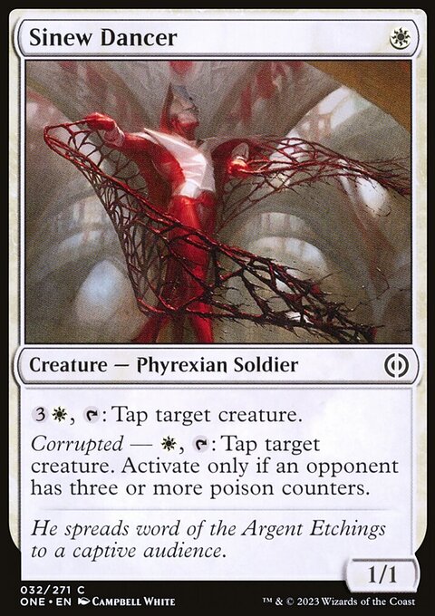 Sinew Dancer, Phyrexia: All Will Be One #32, Magic: The Gathering card