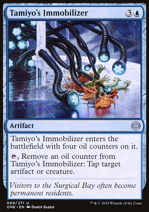 Tamiyo's Immobilizer, Phyrexia: All Will Be One #69, Magic: The Gathering card