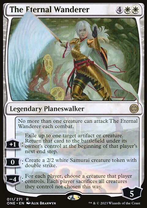 The Eternal Wanderer, Phyrexia: All Will Be One #11, Magic: The Gathering card