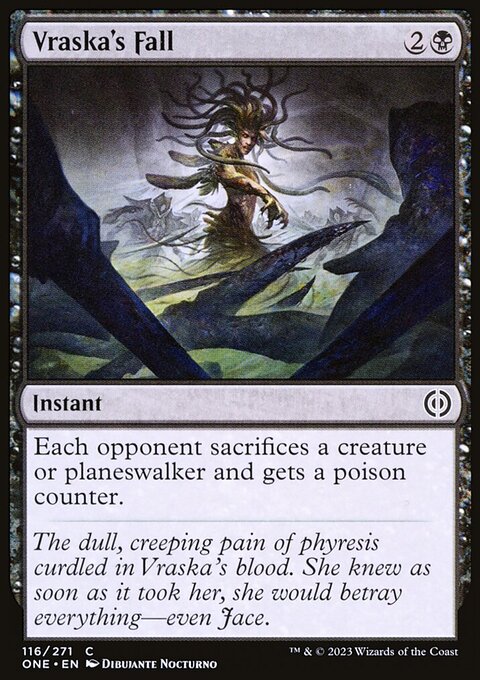 Vraska's Fall, Phyrexia: All Will Be One #116, Magic: The Gathering card
