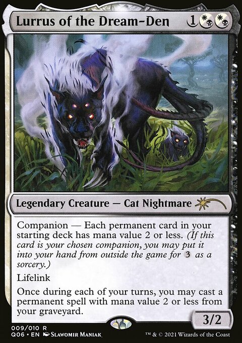 Lurrus of the Dream-Den, Pioneer Challenger Decks 2021 #9, Magic: The Gathering card
