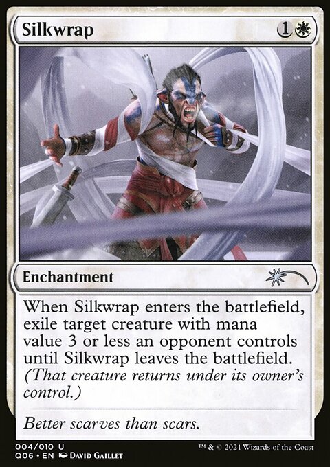 Silkwrap, Pioneer Challenger Decks 2021 #4, Magic: The Gathering card