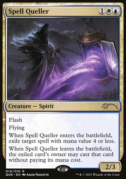 Spell Queller, Pioneer Challenger Decks 2021 #10, Magic: The Gathering card