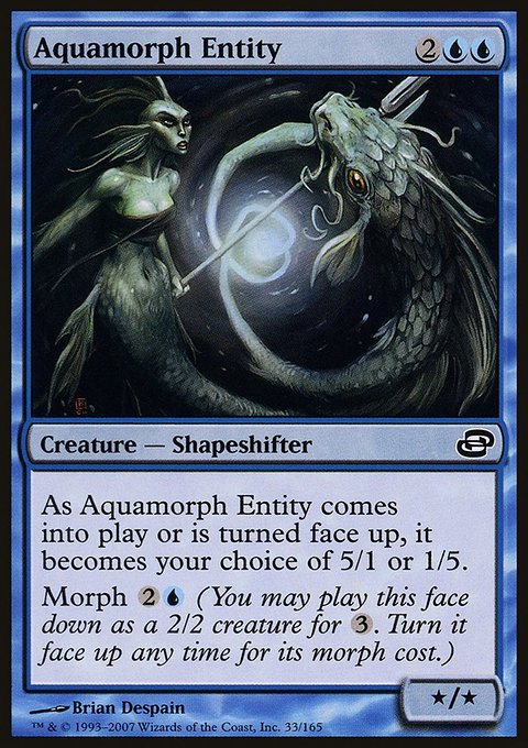 Aquamorph Entity, Planar Chaos #33, Magic: The Gathering card