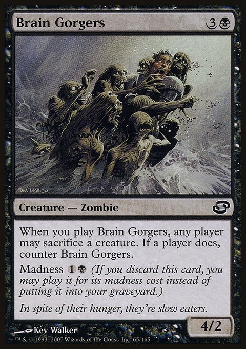 Brain Gorgers, Planar Chaos #65, Magic: The Gathering card