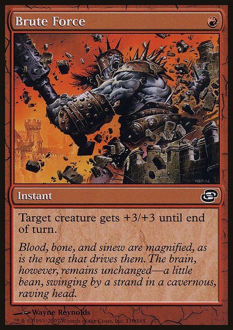 Brute Force, Planar Chaos #116, Magic: The Gathering card