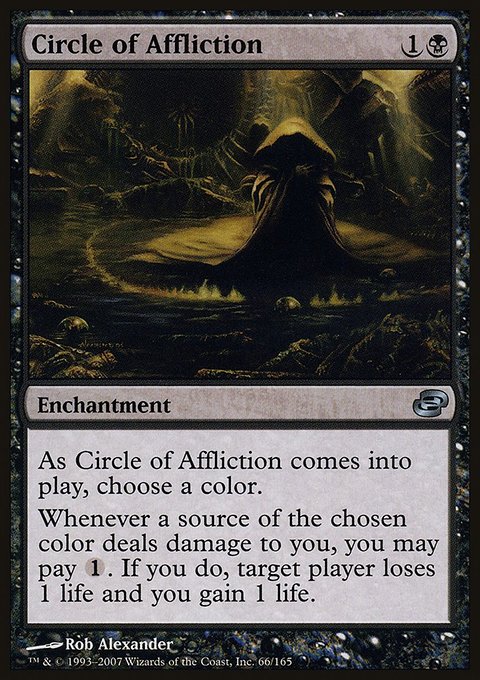 Circle of Affliction, Planar Chaos #66, Magic: The Gathering card