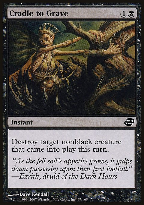 Cradle to Grave, Planar Chaos #67, Magic: The Gathering card