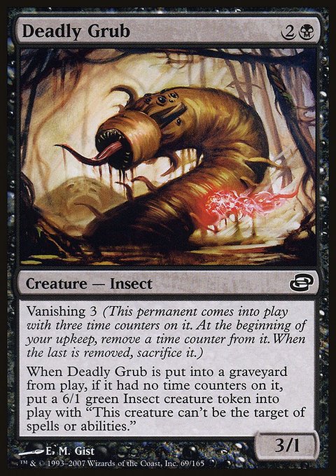 Deadly Grub, Planar Chaos #69, Magic: The Gathering card