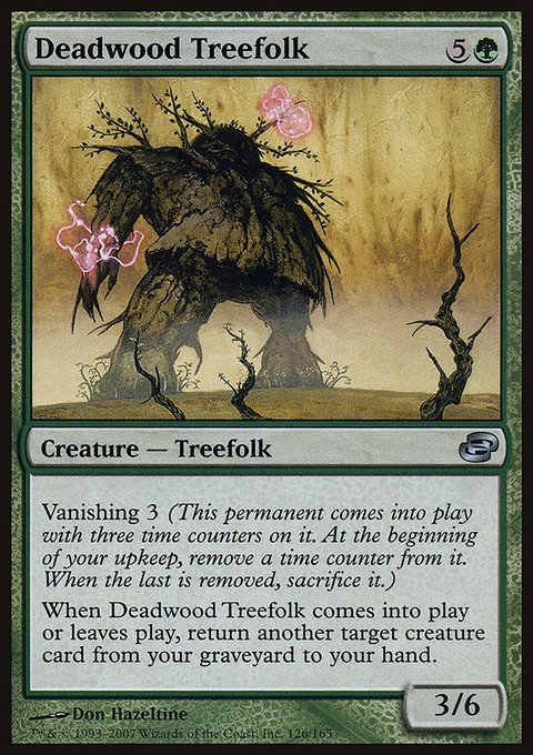 Deadwood Treefolk, Planar Chaos #126, Magic: The Gathering card