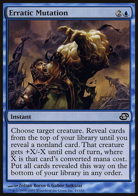 Erratic Mutation, Planar Chaos #41, Magic: The Gathering card