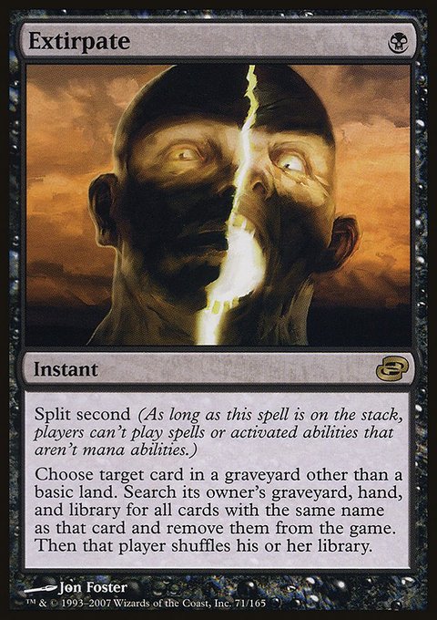 Extirpate, Planar Chaos #71, Magic: The Gathering card