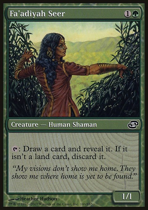 Fa'adiyah Seer, Planar Chaos #146, Magic: The Gathering card
