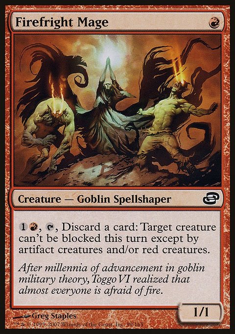 Firefright Mage, Planar Chaos #99, Magic: The Gathering card
