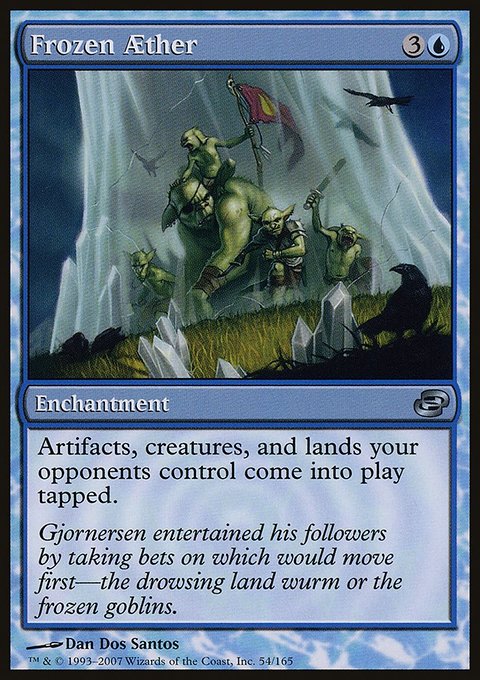 Frozen Aether, Planar Chaos #54, Magic: The Gathering card